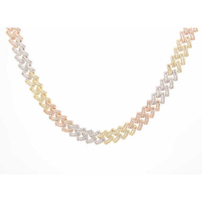 Cuban Link Chain - Moissanite Iced Out Men