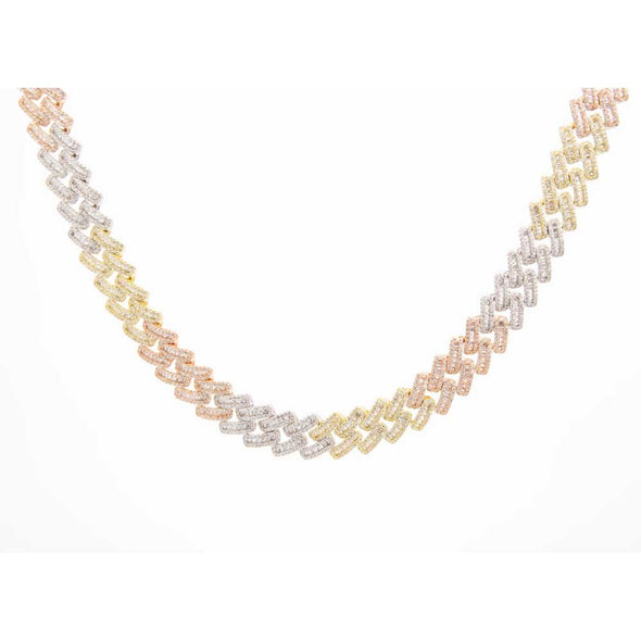 Cuban Link Chain - Moissanite Iced Out Men