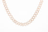 Iced Out Prong Set Rose Gold Diamond Necklace | Best Chocker Necklace
