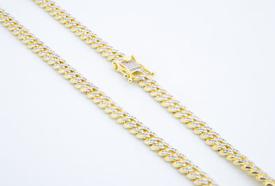 Miami Cuban Link Iced Out Necklace(7mm)
