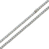 14K 4mm Iced Out Flooded TENNIS Necklace Gold